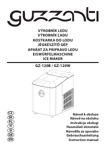Manuál Guzzanti GZ 120B Výrobník ledu
