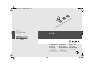 Εγχειρίδιο Bosch PTC 1 Μηχανή κοπής πλακιδίων