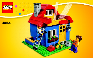 Mode d’emploi Lego set 40154 Pomotional Pot à crayons LEGO