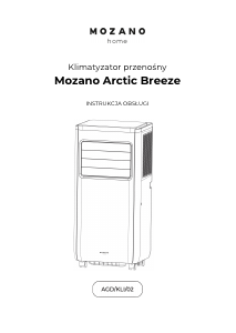 Instrukcja Mozano AGD/KLI/02 Arctic Breeze Klimatyzator