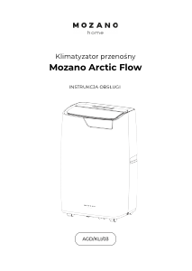 Instrukcja Mozano AGD/KLI/03 Arctic Flow Klimatyzator