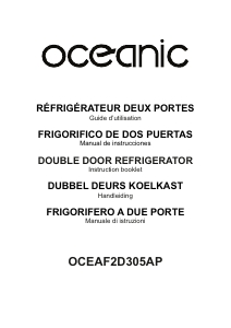 Bruksanvisning Oceanic OCEAF2D305AP Kyl-frys