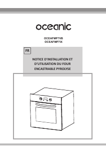 Mode d’emploi Oceanic OCEAFMP7VB Four