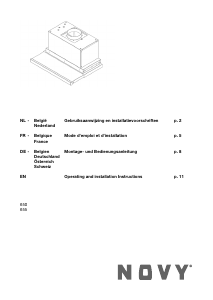 Bedienungsanleitung Novy 655 Dunstabzugshaube