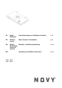 Bedienungsanleitung Novy 6836 Dunstabzugshaube