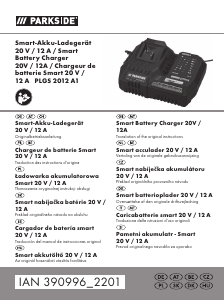Brugsanvisning Parkside IAN 390996 Batterioplader