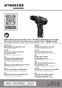 Brugsanvisning Parkside IAN 392982 Bore-skruemaskine