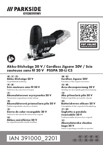 Bedienungsanleitung Parkside IAN 391000 Stichsäge