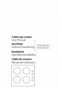 Mode d’emploi BEKO HTZG 64110 SX Table de cuisson