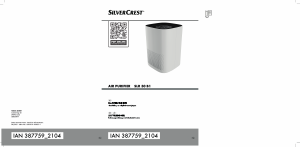 Handleiding SilverCrest IAN 387759 Luchtreiniger