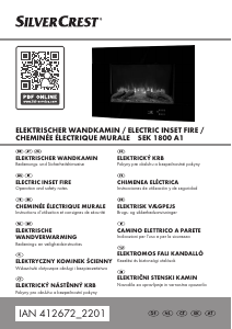 Bedienungsanleitung SilverCrest IAN 412672 Elektrokamin