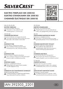 Brugsanvisning SilverCrest IAN 392303 Elektrisk pejs