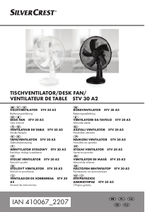 Manuale SilverCrest IAN 410067 Ventilatore