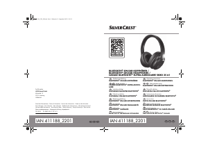 Brugsanvisning SilverCrest IAN 411189 Hovedtelefon