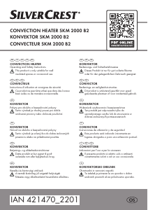 Manual de uso SilverCrest IAN 421470 Calefactor