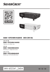 Bruksanvisning SilverCrest IAN 452241 Radio