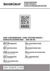 Mode d’emploi SilverCrest IAN 374270 Radio