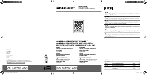 Bedienungsanleitung SilverCrest IAN 454960 Lautsprecher