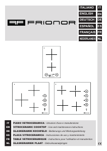 Manual Frionor DV29 Hob