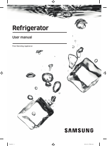 Manual Samsung RF50C510ES9 Frigorífico combinado