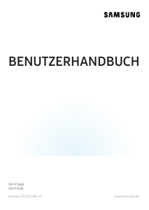 Bedienungsanleitung Samsung SM-F766B Galaxy Z Handy