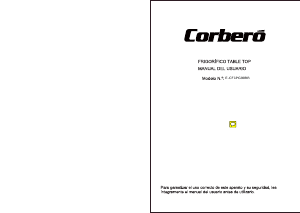 Handleiding Corberó E-CF1PG90RR Koel-vries combinatie