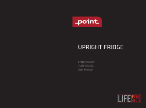 Brugsanvisning Point PORF185SNE Køleskab