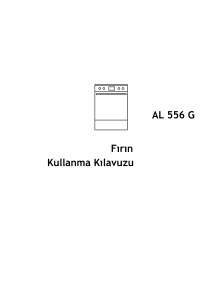 Kullanım kılavuzu Altus AL 556 G Solo fırın