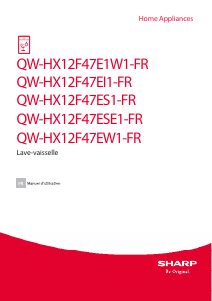 Mode d’emploi Sharp QW-HX12F47EI1-FR Lave-vaisselle