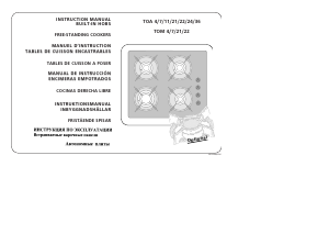 Mode d’emploi Teba TOA21F24.2 Table de cuisson