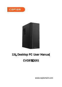 Handleiding Cepter CVORTEXR5 Desktop