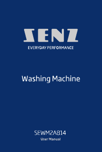 Handleiding Senz SEWM2A814 Wasmachine