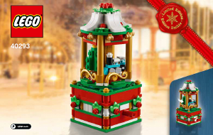 Brugsanvisning Lego set 40293 Holiday & Events Julekarrusel