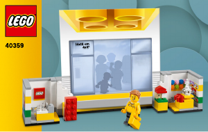 Manual de uso Lego set 40359 Promotional Marco de Fotos Tienda LEGO