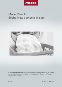 Mode d’emploi Miele TEA525WP Active Sèche-linge