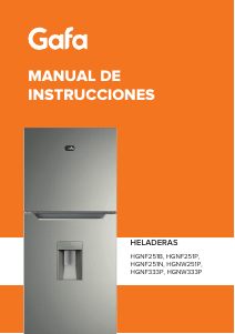 Manual de uso Gafa HGNW333P Frigorífico combinado