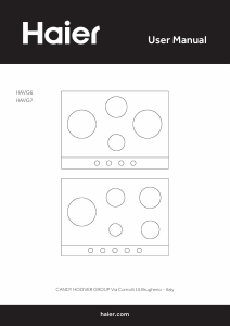 Manual Haier HAVG75HB Plită