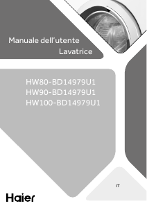 Manuale Haier HW100-B14979 Lavatrice