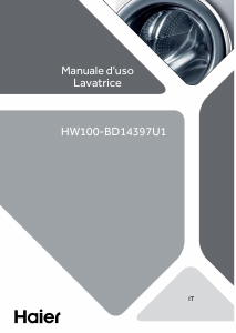 Manuale Haier HW100-BD14397U1 Lavatrice