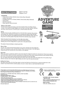 Bruksanvisning Spinmaster Paw Patrol Adventure Game