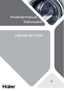 Bruksanvisning Haier HW100-BP14939 Tvättmaskin