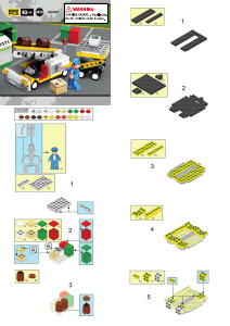 Bedienungsanleitung Sluban set M38-B0369 Aviation Flugzeug cargo loader