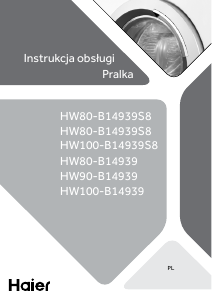 Instrukcja Haier HW90-B14939S8 Pralka