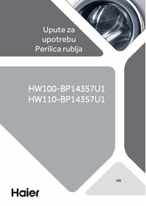 Priručnik Haier HW90-BP14357TU1 Stroj za pranje rublja