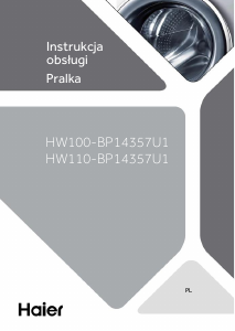 Instrukcja Haier HW90-BP14357TU1 Pralka