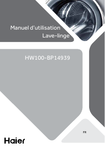 Mode d’emploi Haier HW90-BP14939-S Lave-linge