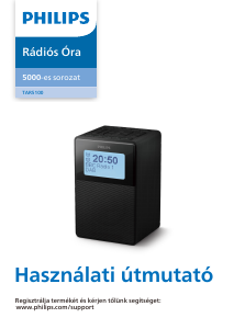 Használati útmutató Philips TAR5100 Ébresztőórás rádió
