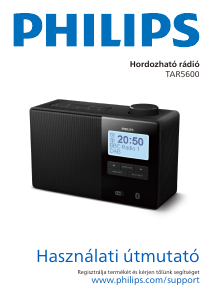 Használati útmutató Philips TAR5600 Ébresztőórás rádió