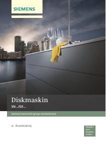 Bruksanvisning Siemens SX878D36TE Diskmaskin