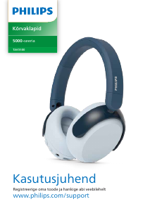 Kasutusjuhend Philips TAK5500RT Kõrvaklapp